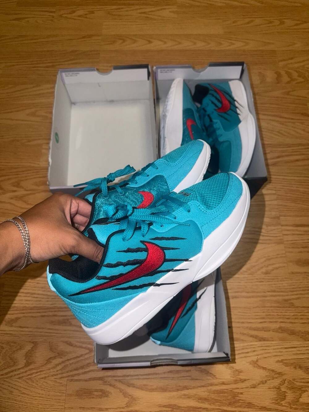 Nike Ja 2 Scratch (GS) HQ2296-400‼️SHIP FAST‼️BASKETBALL SHOES (size available)